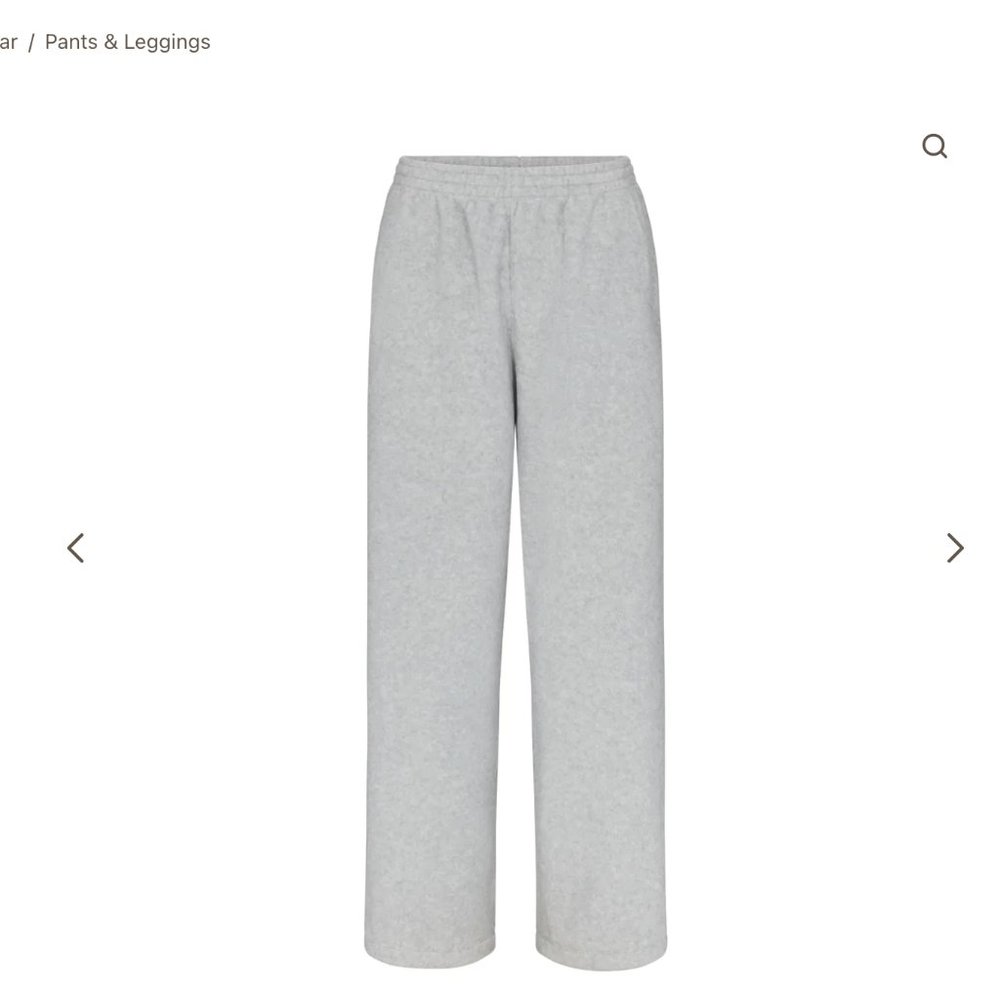 NWT! Fleece Pants - Light Heather Gray